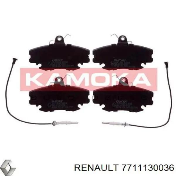 7711130036 Renault (RVI) Колодки передние