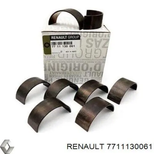 Купить 7711130061 Renault (RVI) Комплект шатунных вкладышей