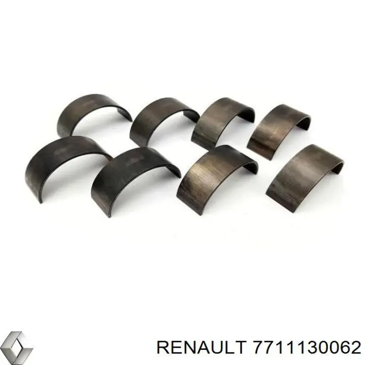 Вкладыши шатунные 7711130062 Renault (RVI)