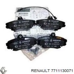 Pastillas de freno delanteras 7711130071 Renault (RVI)