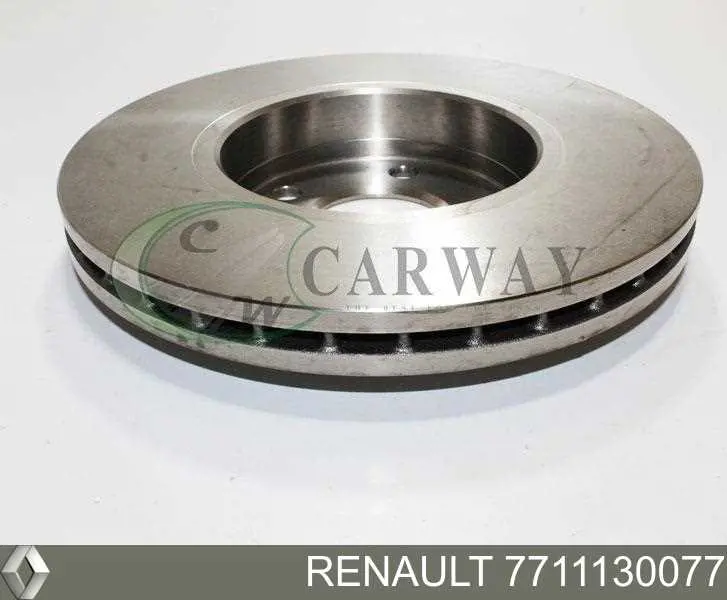7711130077 Renault (RVI) disco do freio dianteiro