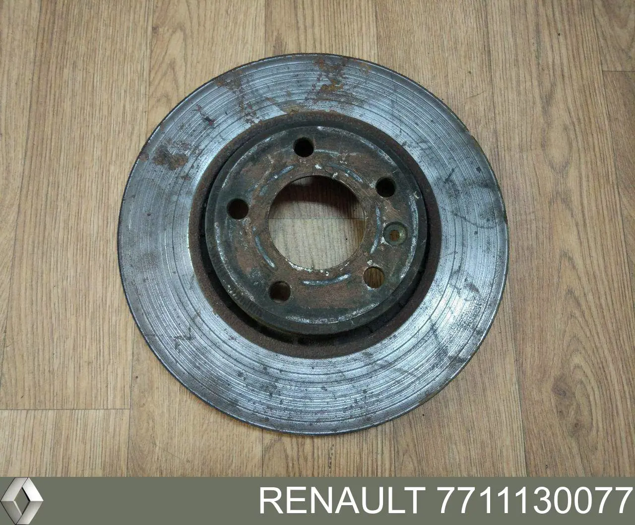 Передние тормозные диски 7711130077 Renault (RVI)