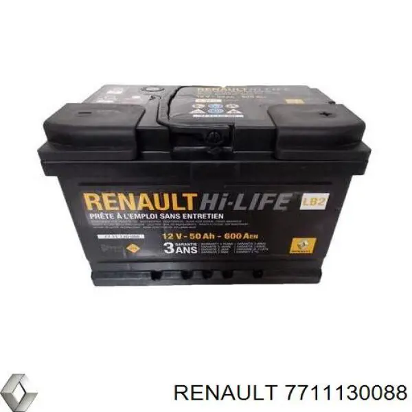 Аккумулятор Renault (RVI) 7711130088