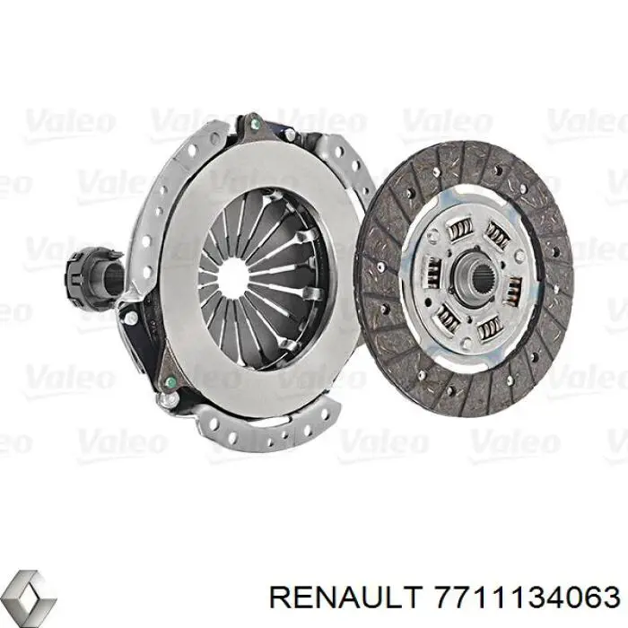 Комплект сцепления (3 части) Renault (RVI) 7711134063 цена, от 67.79 USD