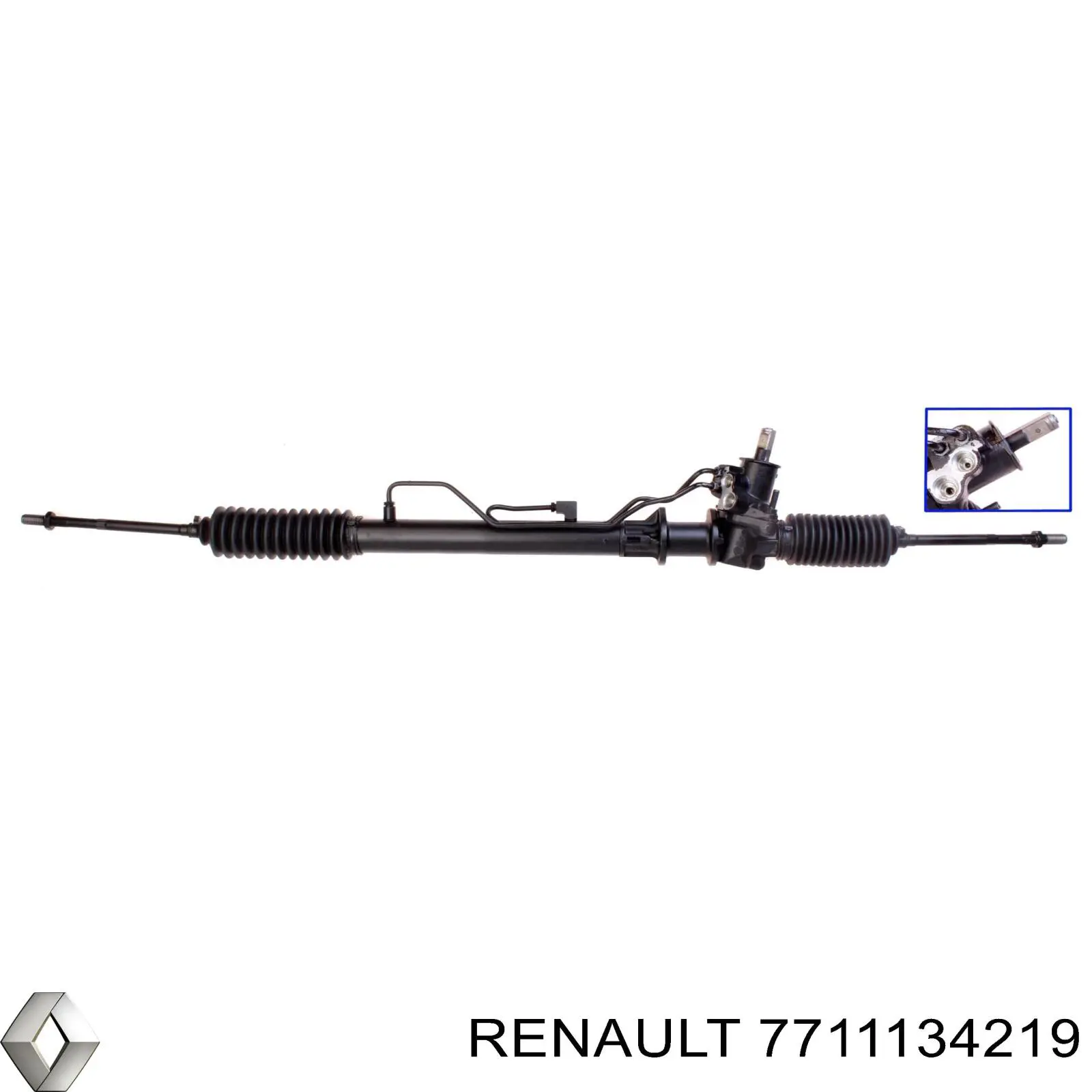 7711134219 Renault (RVI) рулевая рейка