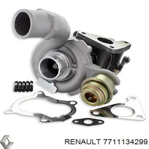 7711134299 Renault (RVI) турбина