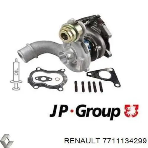 Купить 7711134299 Renault (RVI) Турбоком