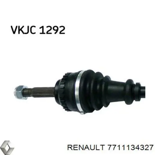 7711134327 Renault (RVI) полуось (привод передняя правая)