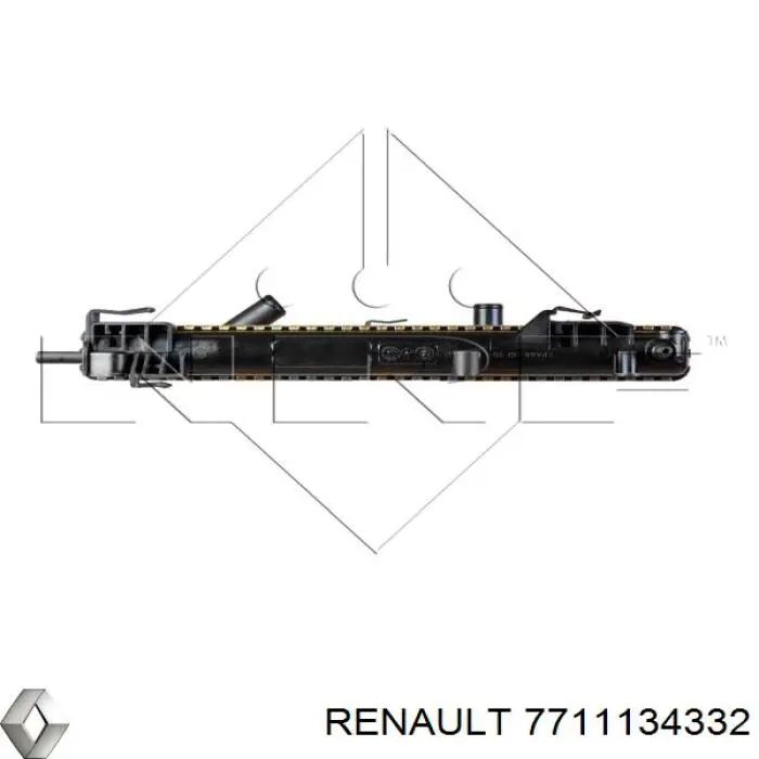 7711134332 Renault (RVI) радиатор