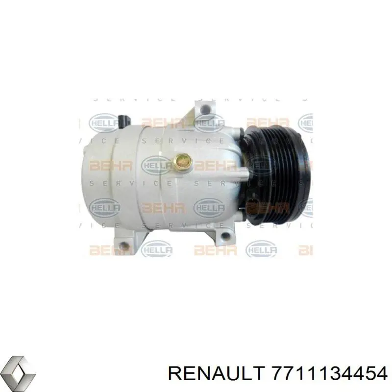 Компрессор системы кондиционирования Renault (RVI) 7711134454 цена, от 110.12 USD