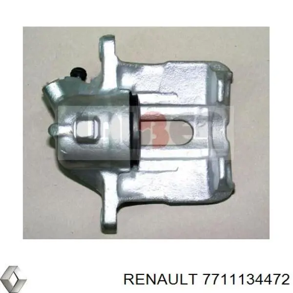 Суппорт тормозной передний правый 7711134472 Renault (RVI)