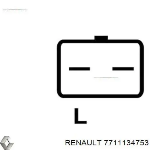 7711134753 Renault (RVI) генератор