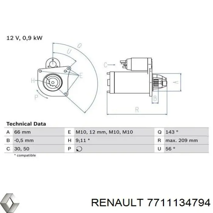 7711134794 Renault (RVI)