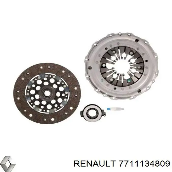 Комплект сцепления (3 части) Renault (RVI) 7711134809 цена, от 92.08 USD