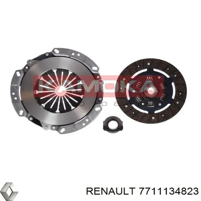 Купить 7711134823 Renault (RVI) Комплект сцепления (диск, корзина, подшипник)