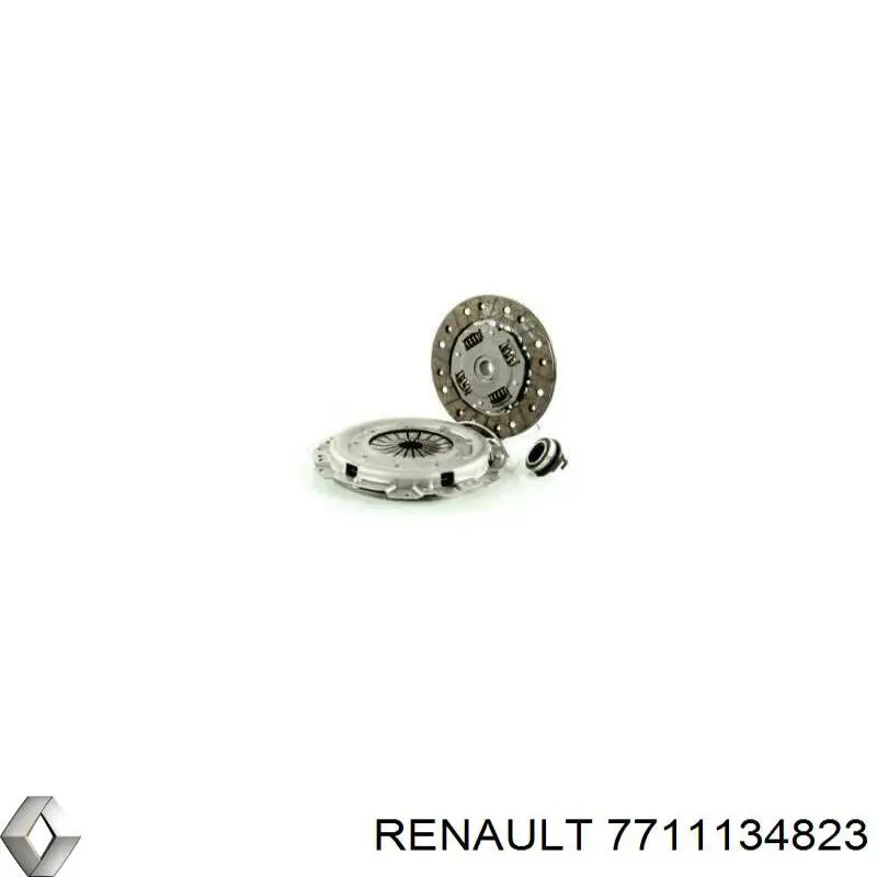 Комплект сцепления (3 части) Renault (RVI) 7711134823 цена, от 74.51 USD