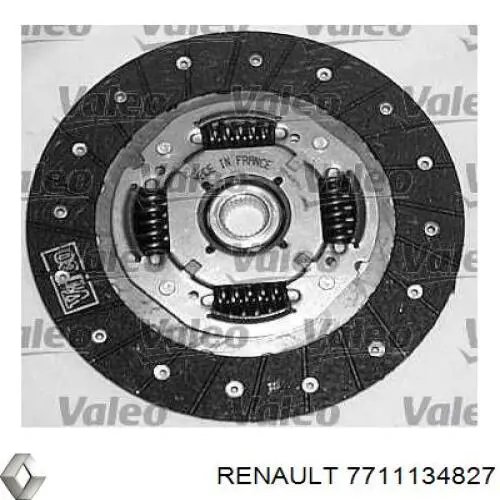 Купить 7711134827 Renault (RVI) Комплект сцепления (диск, корзина, подшипник)