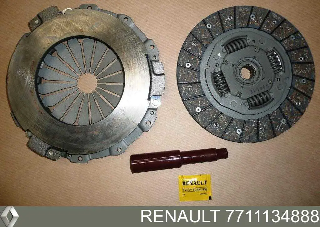 Комплект сцепления (3 части) Renault (RVI) 7711134888 цена, от 111.17 USD