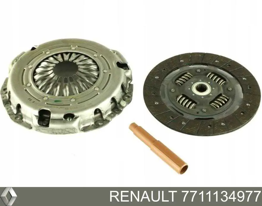 7711134977 Renault (RVI) kit de embraiagem (3 peças)
