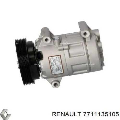 Компрессор кондиционера 7711135105 Renault (RVI)