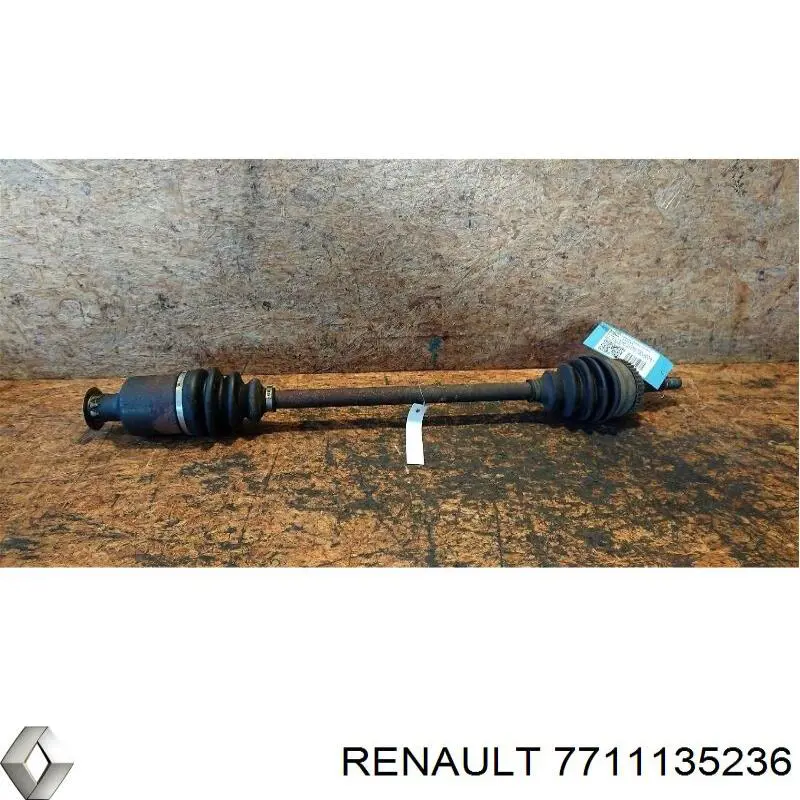 7711135236 Renault (RVI) полуось (привод передняя правая)