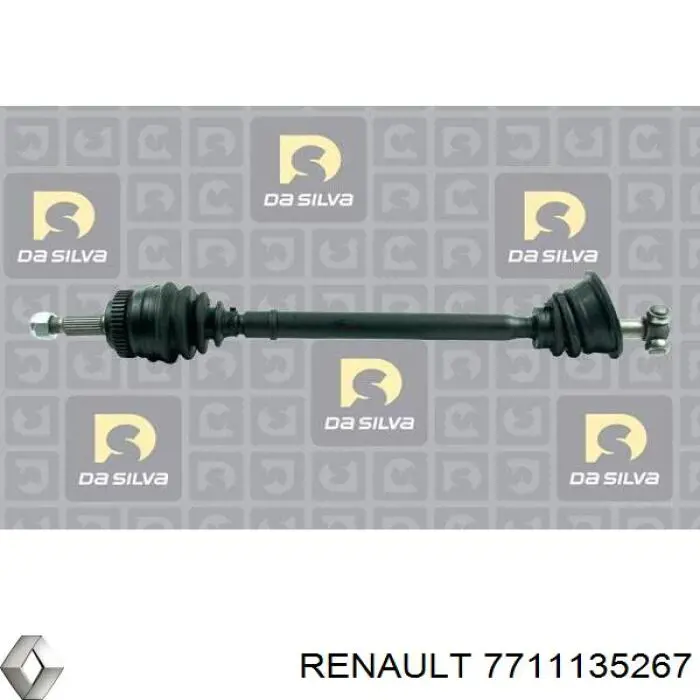 Левая полуось 7711135267 Renault (RVI)