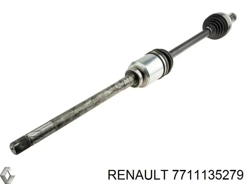 7711135279 Renault (RVI) полуось (привод передняя левая)