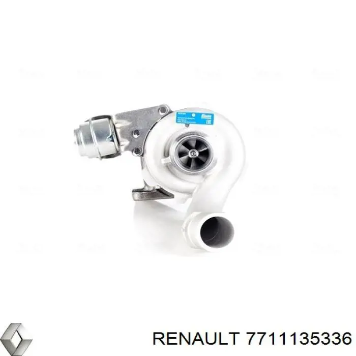 7711135336 Renault (RVI) турбина