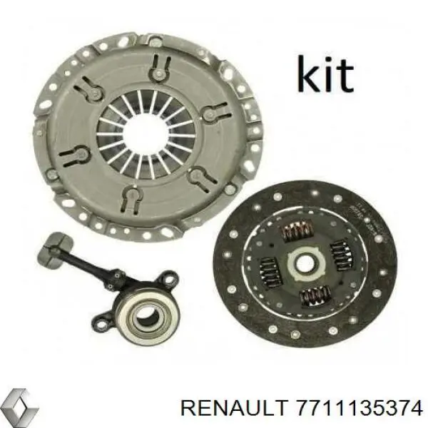 7711135374 Renault (RVI) сцепление