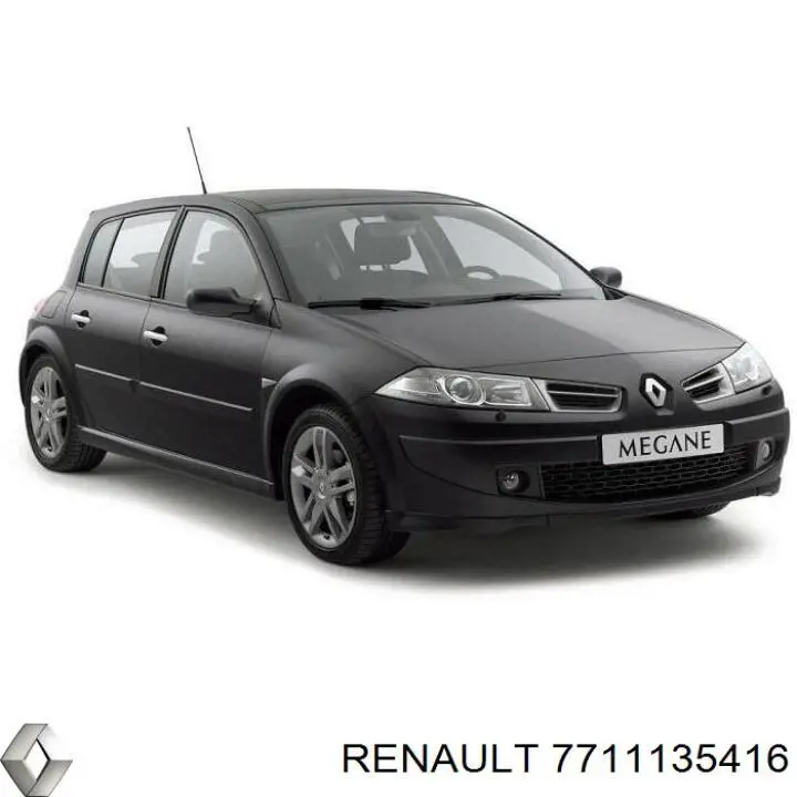 Правая полуось 7711135416 Renault (RVI)