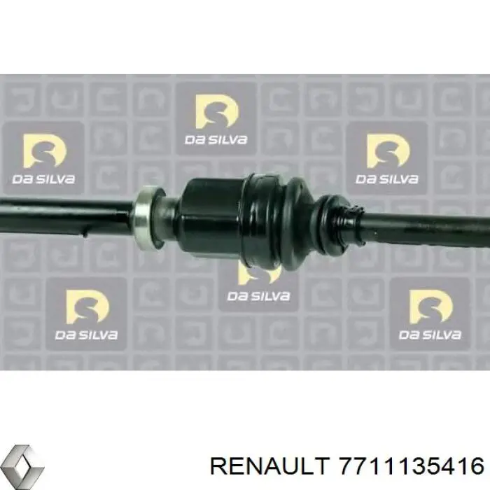 Правая полуось 7711135416 Renault (RVI)