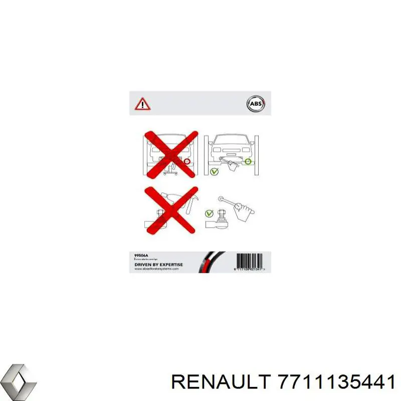 Купить 7711135441 Renault (RVI) Привод в сборе левый
