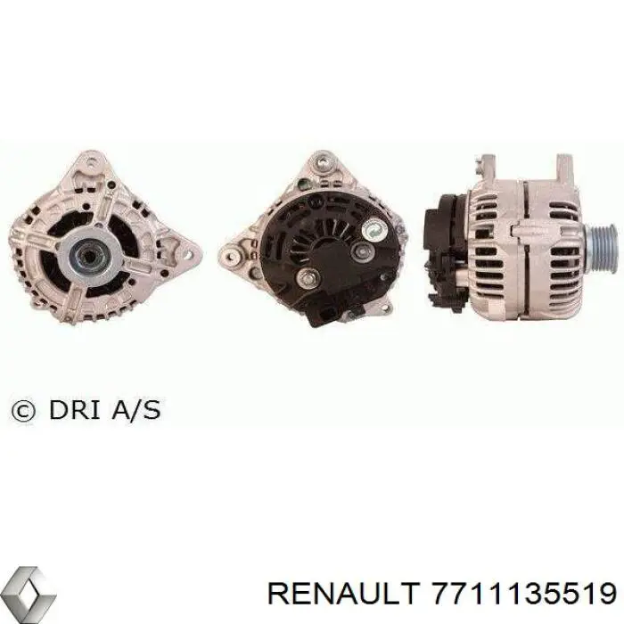 7711135519 Renault (RVI) генератор