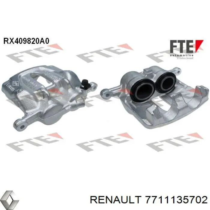 Купить 7711135702 Renault (RVI) Суппорт тормозной передний правый