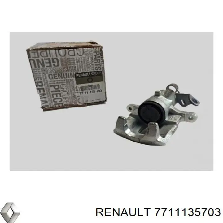 7711135703 Renault (RVI) суппорт тормозной задний правый
