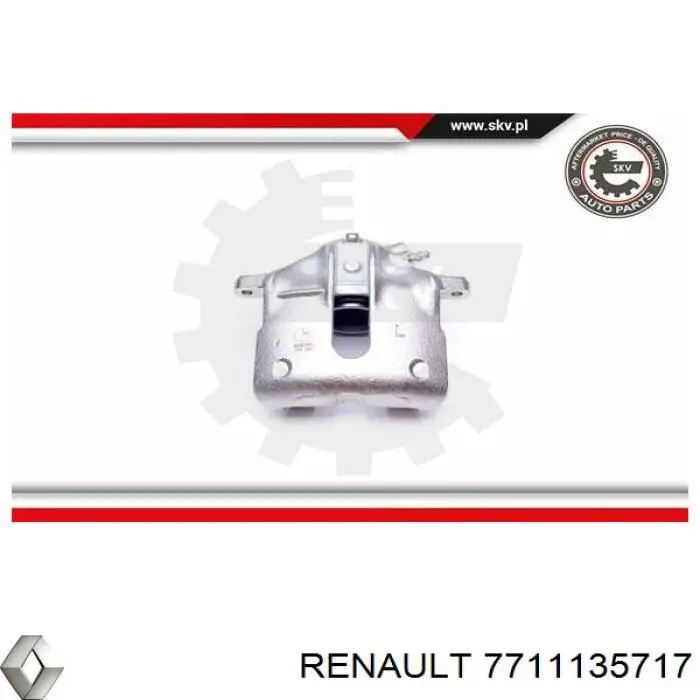 Купить 7711135717 Renault (RVI) Суппорт тормозной передний левый