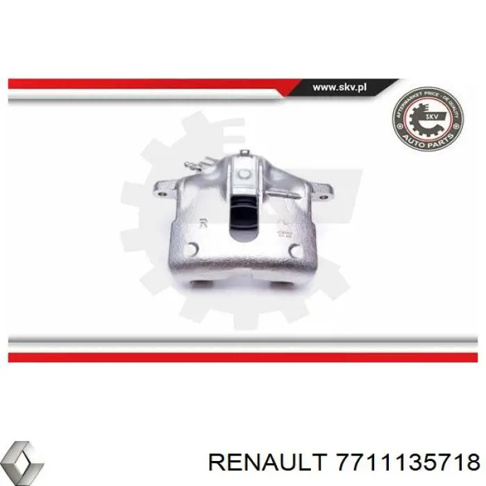 7711135718 Renault (RVI) суппорт тормозной передний правый