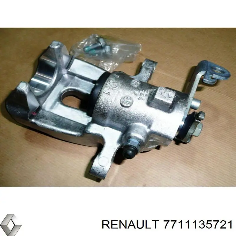 Суппорт тормозной задний левый 7711135721 Renault (RVI)