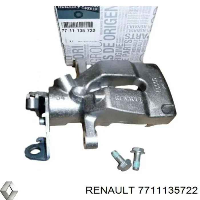 7711135722 Renault (RVI) суппорт тормозной задний правый