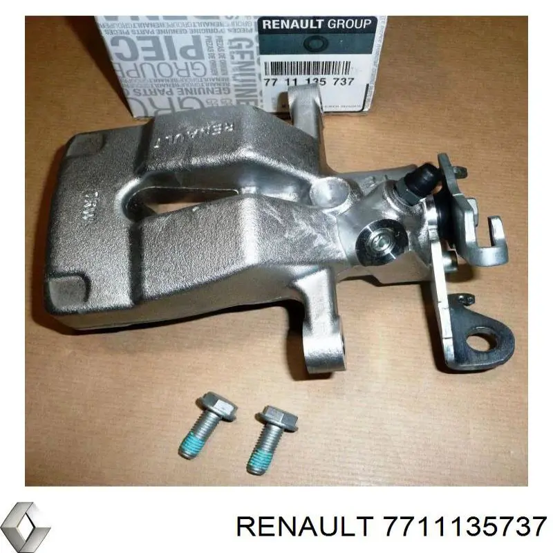 7711135737 Renault (RVI) суппорт тормозной задний правый