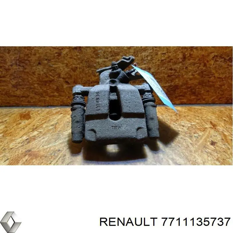7711135737 Renault (RVI) Суппорт тормозной задний правый
