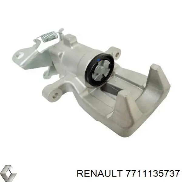 Pinza de freno trasero derecho 7711135737 Renault (RVI)