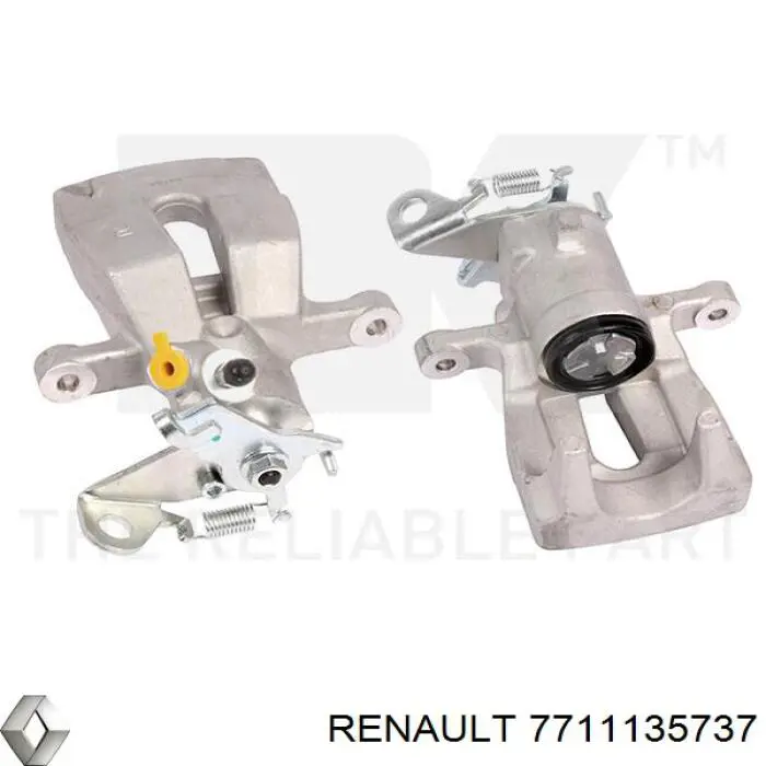 Тормозной суппорт правый задний Renault (RVI) 7711135737 цена, от 62.78 USD
