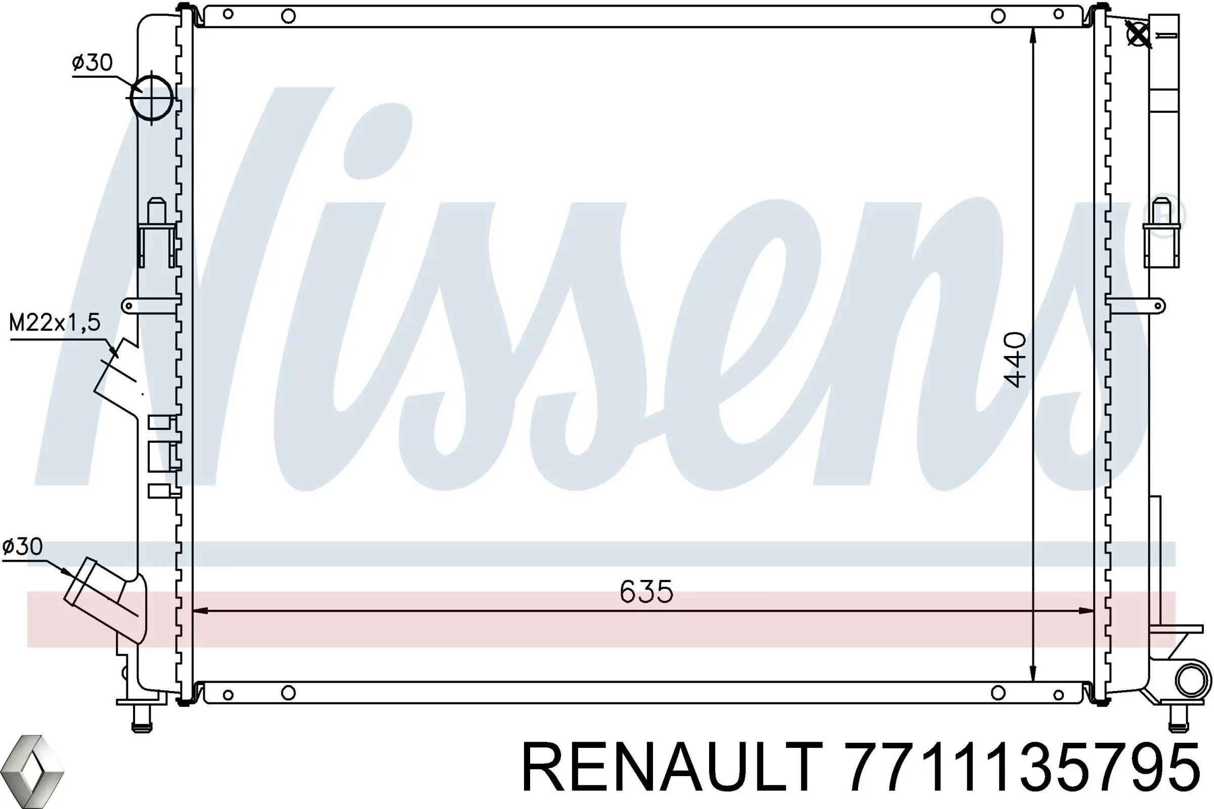 7711135795 Renault (RVI) 