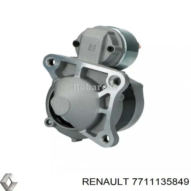 Стартер Renault (RVI) 7711135849 цена, от 45.07 USD