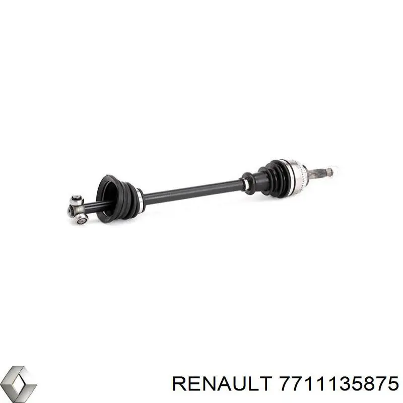 Полуось (привод) передняя правая 7711135875 Renault (RVI)