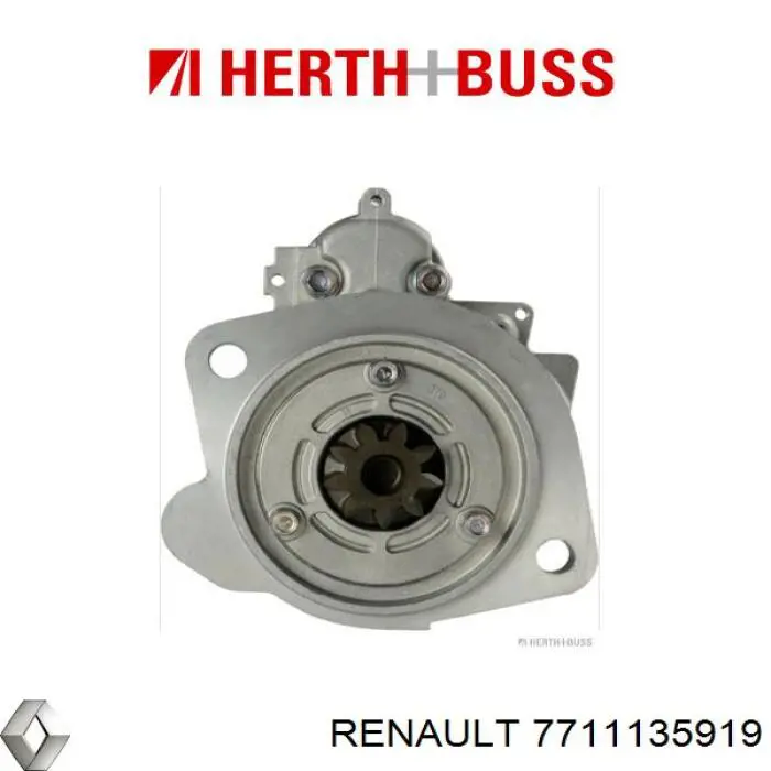 Стартер Renault (RVI) 7711135919 цена, от 504.41 USD