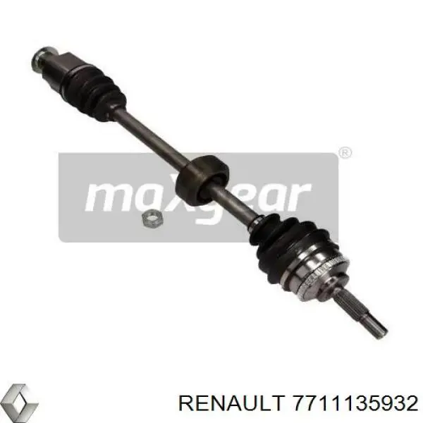 Привод передний правый Renault (RVI) 7711135932 цена, от 92.85 USD