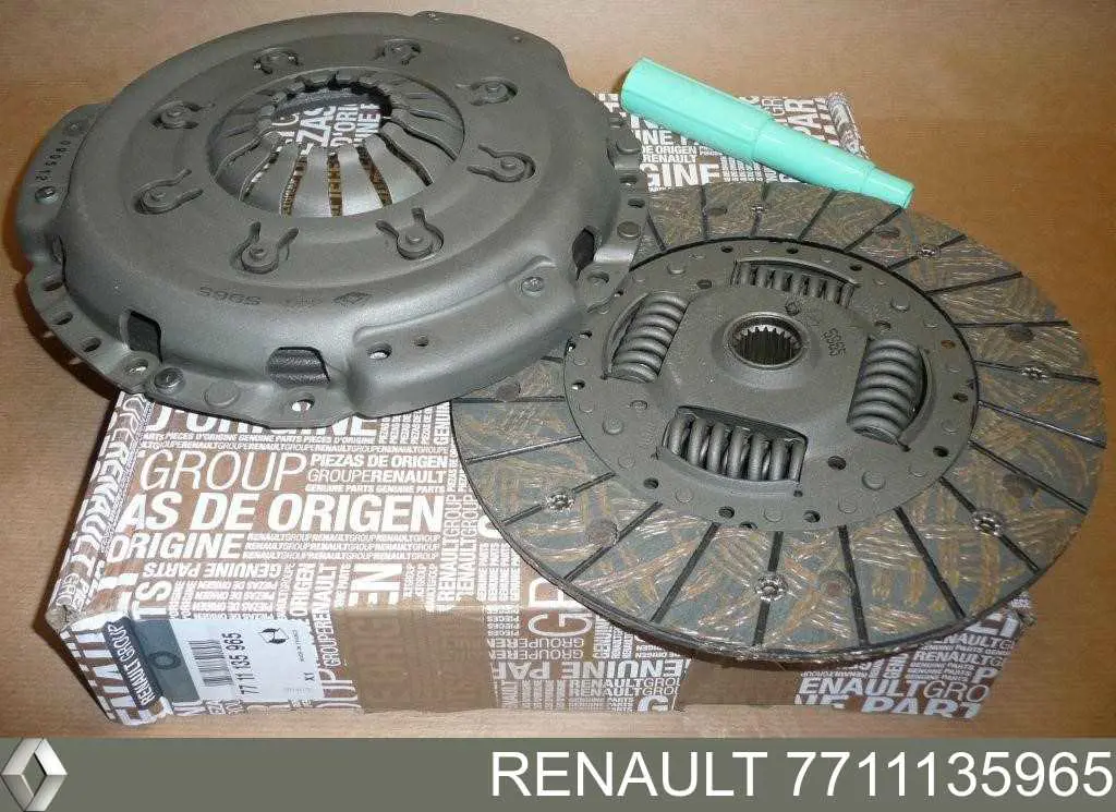7711135965 Renault (RVI) kit de embraiagem (3 peças)