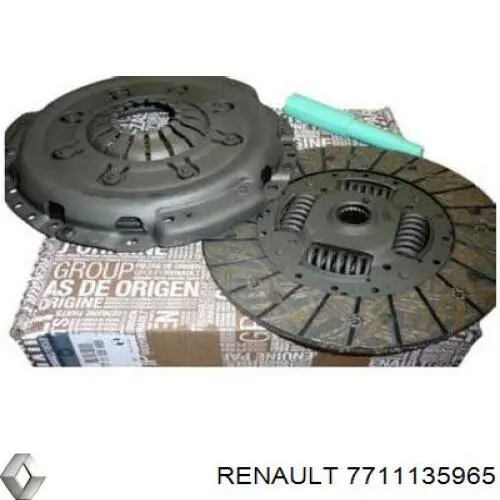 Комплект сцепления (3 части) Renault (RVI) 7711135965 цена, от 154.25 USD